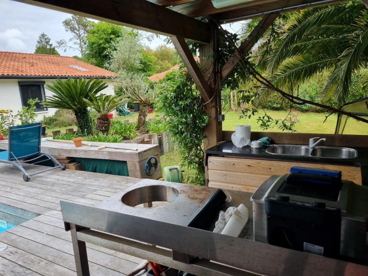 House With Heated Pool And Jacuzzi Vila Soorts-Hossegor Exterior foto