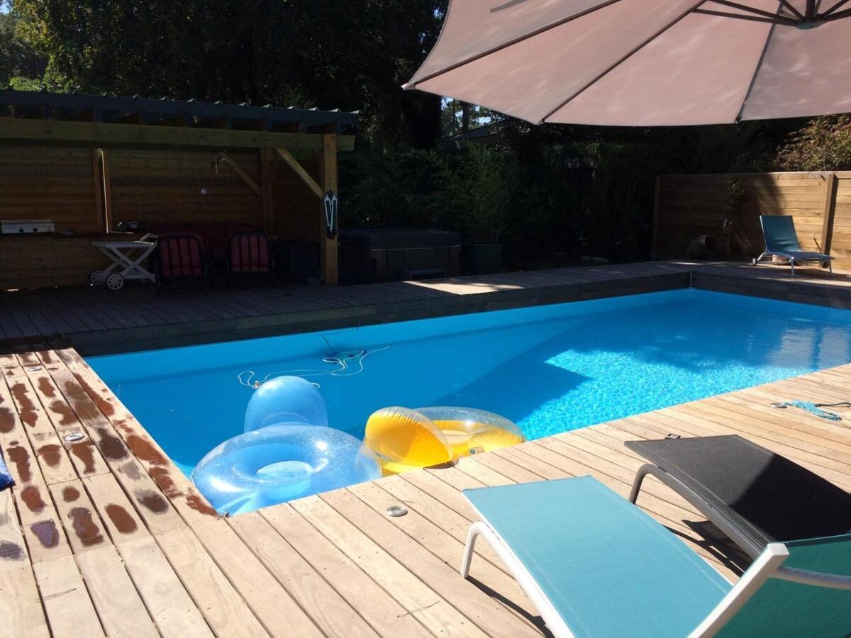 House With Heated Pool And Jacuzzi Vila Soorts-Hossegor Exterior foto